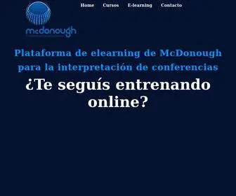 Interpretacion.com.ar(Home Cursos de Interpretaci) Screenshot