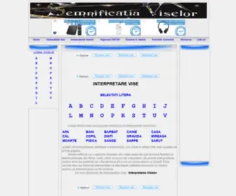 Interpretare-Vise.ro(Interpretare vise) Screenshot