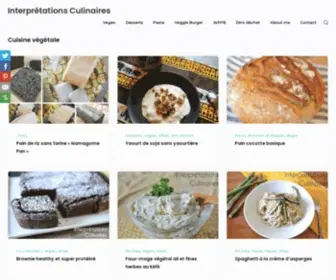 Interpretations-Culinaires.fr(Interprétations Culinaires) Screenshot