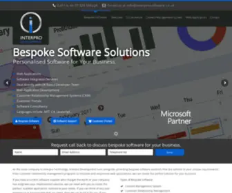 Interprosoftware.co.uk(Interpro Development) Screenshot