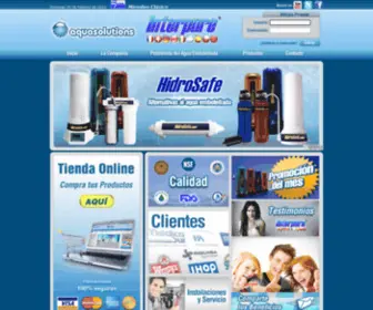 Interpure.com.mx(Interpure // Aqua Solutions) Screenshot