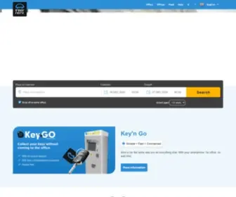 Interrent.com(Low cost car rental) Screenshot