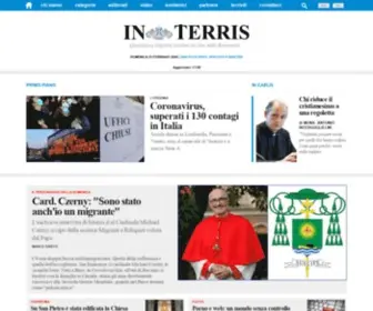 Interris.it(La Voce degli Ultimi e News dall'Italia e dal Mondo) Screenshot