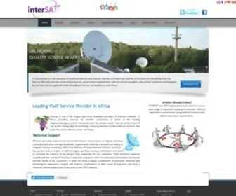 Intersat.ae(InterSAT Ltd) Screenshot