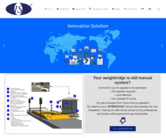 Interscales.com(PT Interskala Mandiri Indonesia) Screenshot