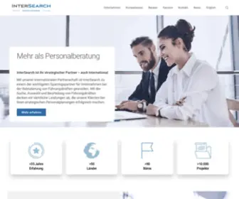 Intersearch-Executive.de(InterSearch Executive Consultants) Screenshot