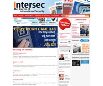 Intersecmag.co.uk(The Journal of International Security) Screenshot