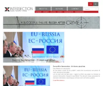 Intersectionproject.eu(Intersectionproject) Screenshot