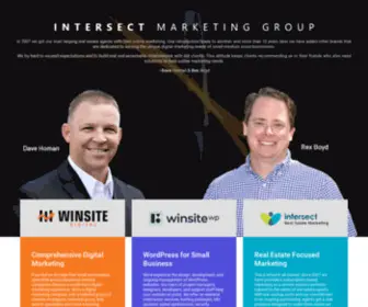 Intersectmg.com(Intersect Marketing Group) Screenshot