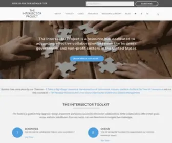 Intersector.com(The Intersector Project) Screenshot