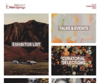 Intersectpalmsprings.com(Art Palm Springs) Screenshot