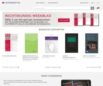 Intersentia.be(Intersentia) Screenshot