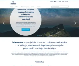 Interseroh.pl(Twój silny dostawca usług środowiskowych) Screenshot