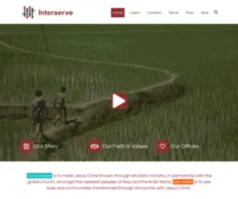 Interserve.org(Interserve International) Screenshot
