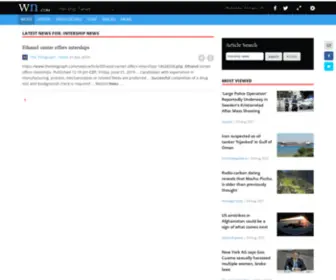 Intershipnews.com(Intership News) Screenshot