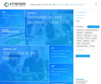 Intersim.ch(Intersim AG) Screenshot
