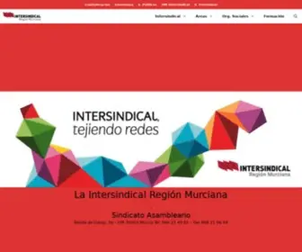 Intersindicalrm.org(La Intersindical Región Murciana) Screenshot