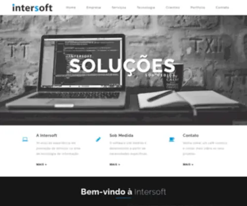 Intersoft.com.br(Desenvolvimento de Sites) Screenshot
