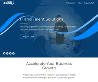 Intersog.ca(Custom Software Development in Canada) Screenshot