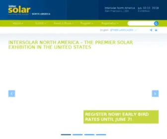 Intersolar.us(Intersolar North America) Screenshot