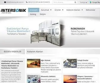 Intersonik.com.tr(İntersonik A.Ş) Screenshot