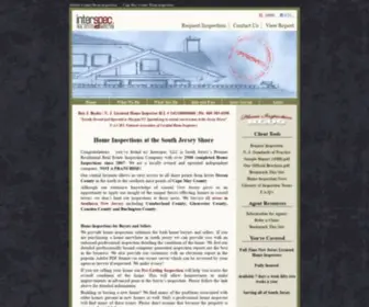 Interspecllc.com(New Jersey Home Inspections) Screenshot