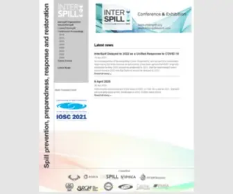 Interspill.org(Interspill Steering Committee) Screenshot