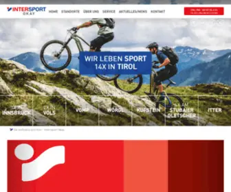 Intersport-Okay.at(Sportshops in Tirol) Screenshot