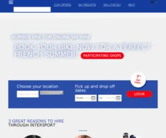 Intersport-Rent-France.co.uk(Ski hire) Screenshot