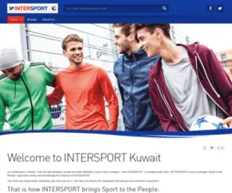 Intersport.com.kw(Intersport family) Screenshot