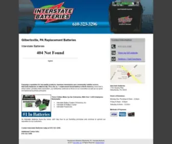 Interstatebatteriespa.com(Replacement Batteries) Screenshot