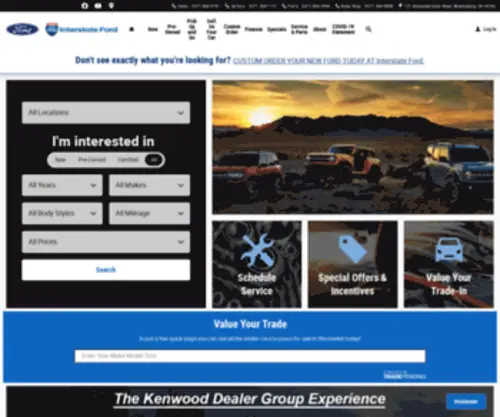 Interstateford.com(Interstate Ford) Screenshot