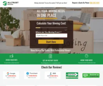 Interstatemovers.org(Interstate Moving Company) Screenshot