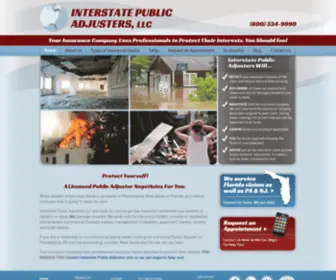 Interstatepublicadjusters.com(Interstate Public Adjusters) Screenshot