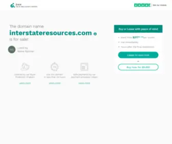 Interstateresources.com(Interstateresources) Screenshot