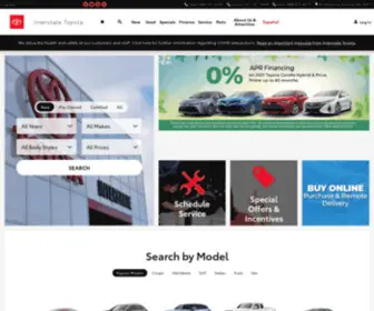 Interstatetoyotascion.com(Interstate Toyota) Screenshot