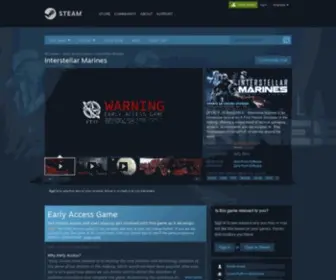 Interstellarmarines.com(Interstellar Marines on Steam) Screenshot