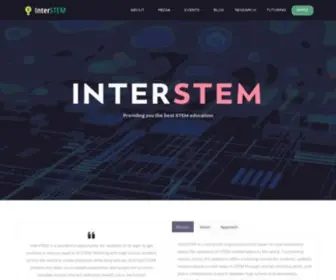 Interstem.us(InterSTEM) Screenshot