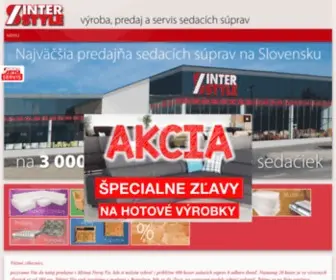 Interstyle.sk(Sedačky) Screenshot