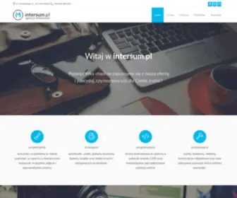 Intersum.pl(Agencja reklamowa) Screenshot