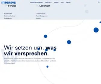 Intersys.ch(Wir setzen um) Screenshot