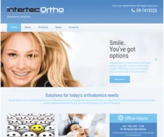 Intertec-Ortho.com(Intertec Ortho) Screenshot