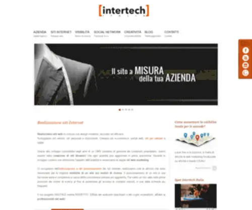 Intertechitalia.it(Realizzazione siti web ed eCommerce a Modena) Screenshot