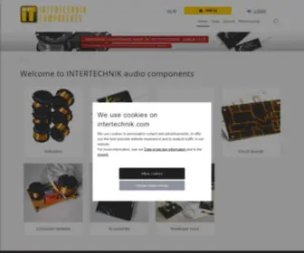 Intertechnik.com(Intertechnik Components) Screenshot