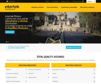 Intertek.com.mx(Intertek) Screenshot