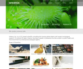 Intertox.com(Experts) Screenshot