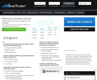 Intertrader.es(InterTrader) Screenshot