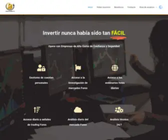 Intertradesfx.com(Intertrades fx Lideres en Brocker Certificados) Screenshot