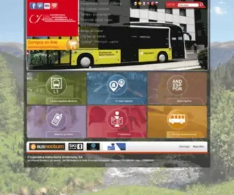 Interurbana.ad(Cooperativa Interurbana Andorrana) Screenshot