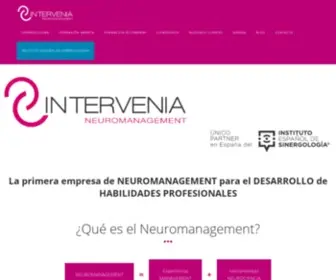 Intervenia.com(Intervenia Neuromanagement) Screenshot